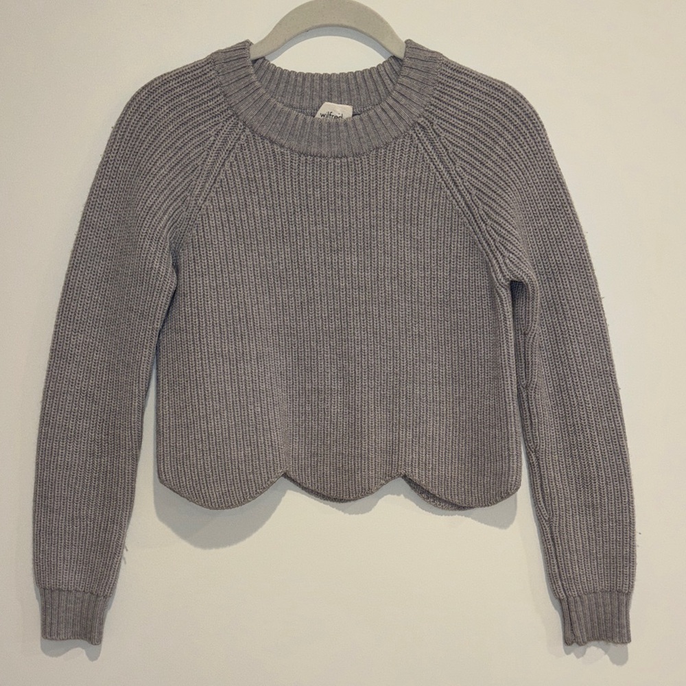 Adorable Cropped Wool Sweater